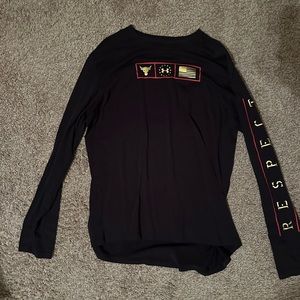 Under armour project rock long sleeve shirt